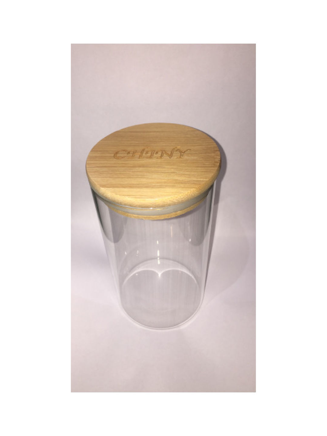 The Bamboo Company Bamboo Glass Jar edamama